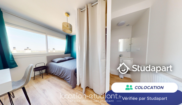 Colocation étudiante Studio &agrave; Toulouse (31500)