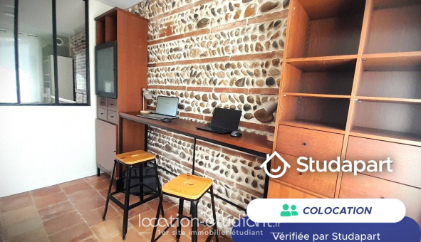 Colocation étudiante Studio &agrave; Toulouse (31500)