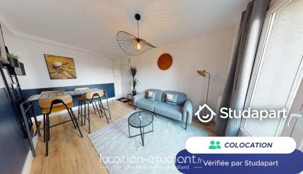 Colocation étudiante Studio &agrave; Toulouse (31500)