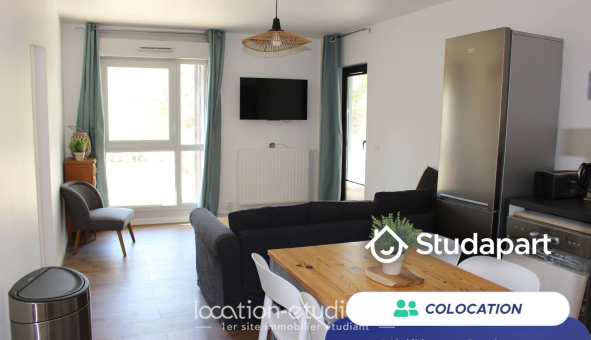 Colocation étudiante Studio &agrave; Toulouse (31500)