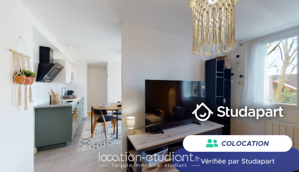 Colocation étudiante Studio &agrave; Toulouse (31500)