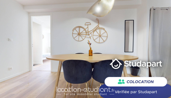 Colocation étudiante Studio &agrave; Toulouse (31500)