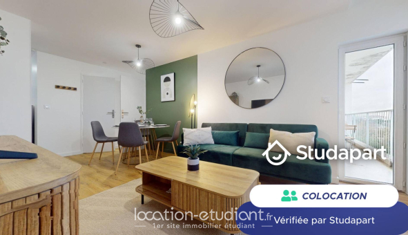 Colocation étudiante Studio &agrave; Toulouse (31500)