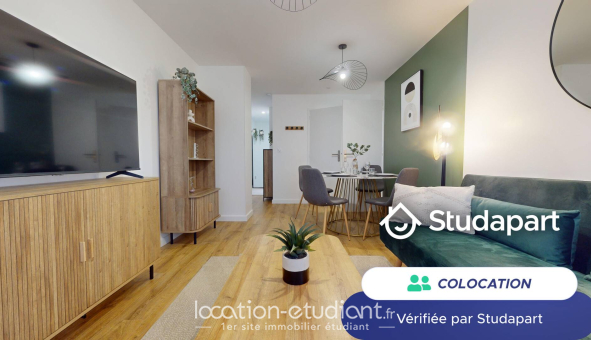 Colocation étudiante Studio &agrave; Toulouse (31500)