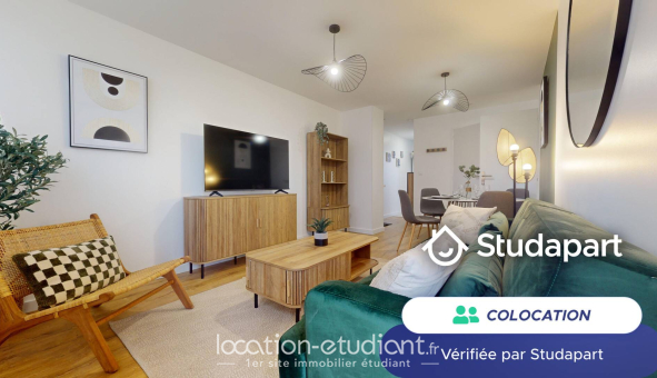 Colocation étudiante Studio &agrave; Toulouse (31500)