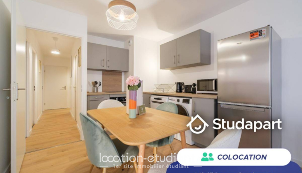 Colocation étudiante Studio &agrave; Toulouse (31500)