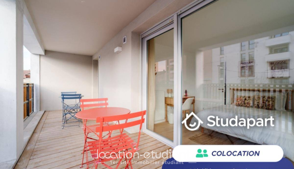 Colocation étudiante Studio &agrave; Toulouse (31500)