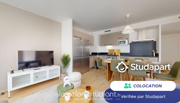Colocation étudiante Studio &agrave; Toulouse (31500)