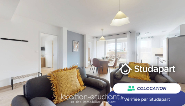 Colocation étudiante Studio &agrave; Toulouse (31500)