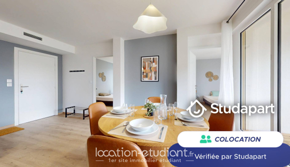 Colocation étudiante Studio &agrave; Toulouse (31500)