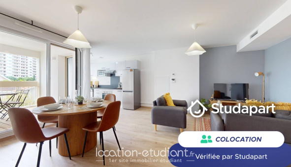 Colocation étudiante Studio &agrave; Toulouse (31500)