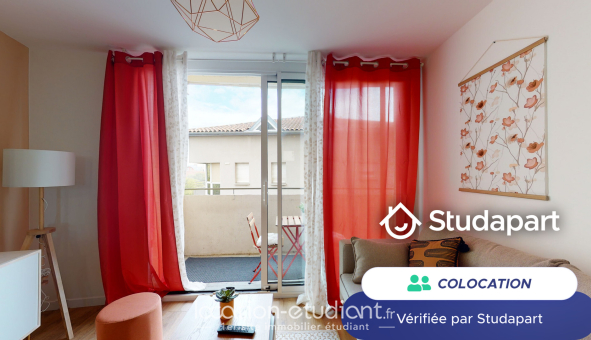 Colocation étudiante T3 &agrave; Toulouse (31500)