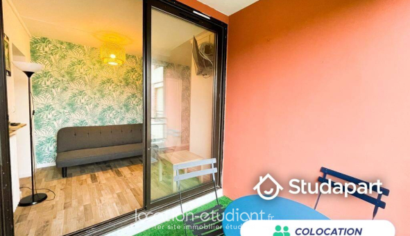Colocation étudiante Studio &agrave; Toulouse (31500)