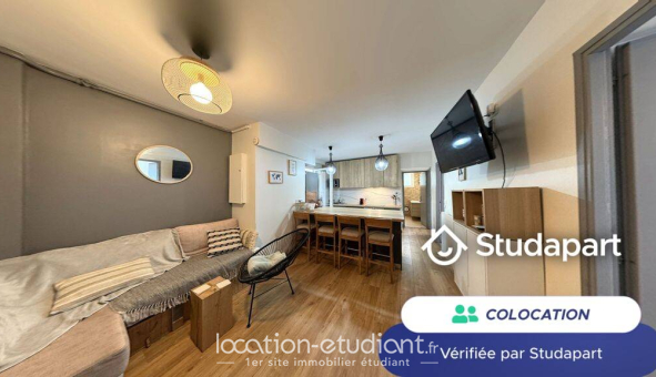 Colocation étudiante Studio &agrave; Toulouse (31500)