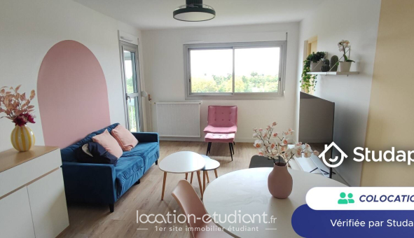 Colocation étudiante Studio &agrave; Toulouse (31500)