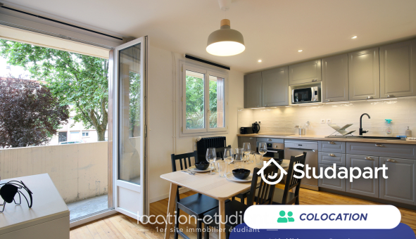 Colocation étudiante Duplex &agrave; Toulouse (31500)