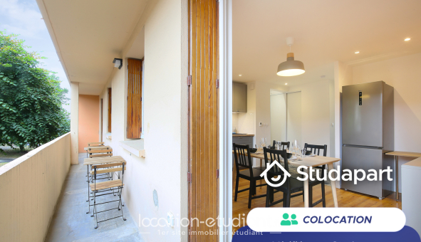 Colocation étudiante Duplex &agrave; Toulouse (31500)