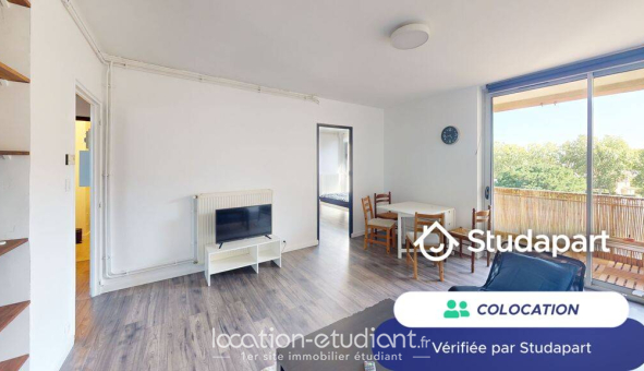 Colocation étudiante Studio &agrave; Toulouse (31500)