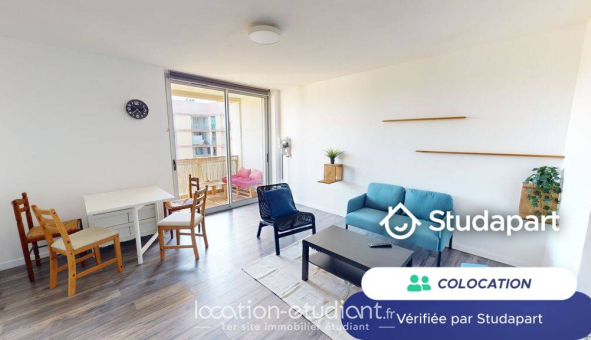 Colocation étudiante Studio &agrave; Toulouse (31500)