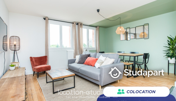Colocation étudiante Duplex &agrave; Toulouse (31500)