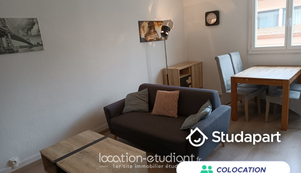 Colocation étudiante T3 &agrave; Toulouse (31500)