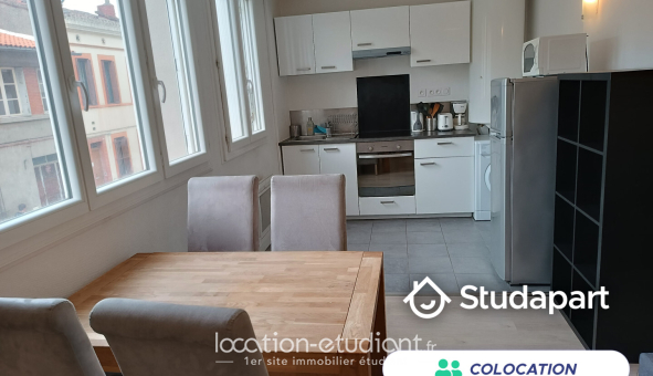 Colocation étudiante T3 &agrave; Toulouse (31500)