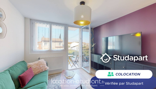 Colocation étudiante T3 &agrave; Toulouse (31500)