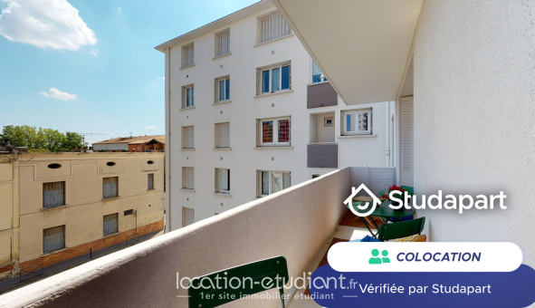 Colocation étudiante T3 &agrave; Toulouse (31500)