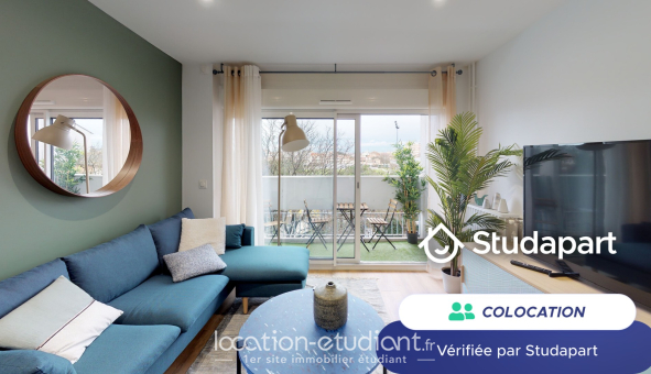 Colocation étudiante T4 &agrave; Toulouse (31500)