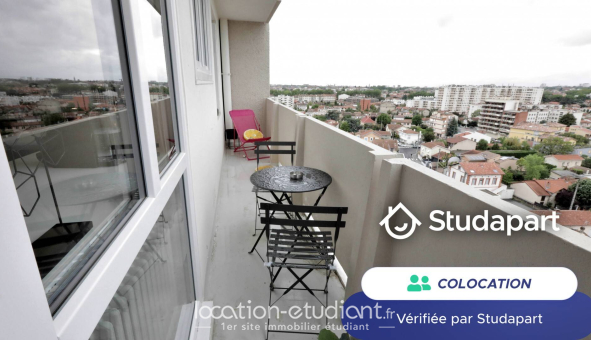 Colocation étudiante T3 &agrave; Toulouse (31500)