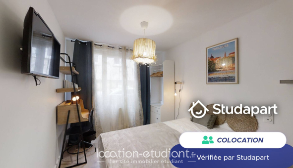 Colocation étudiante T2 &agrave; Toulouse (31500)
