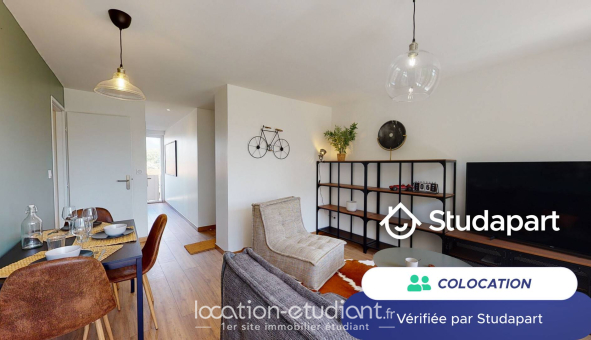 Colocation étudiante T3 &agrave; Toulouse (31500)