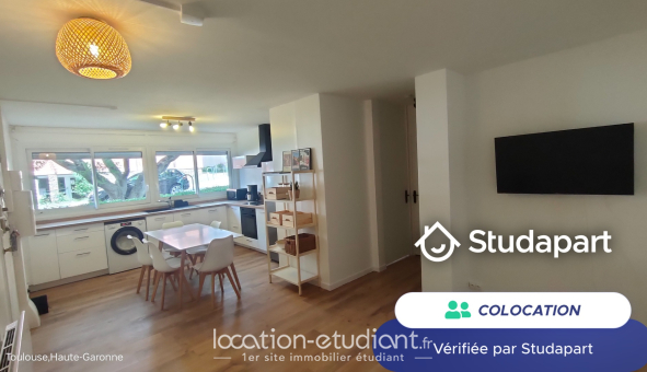 Colocation étudiante T4 &agrave; Toulouse (31500)