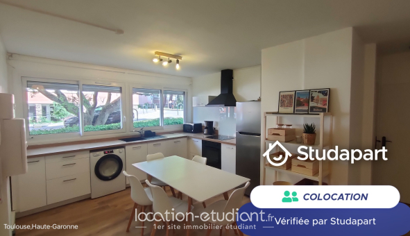 Colocation étudiante T4 &agrave; Toulouse (31500)
