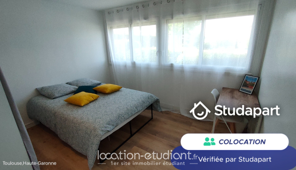 Colocation étudiante T4 &agrave; Toulouse (31500)