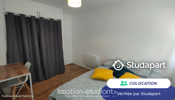 Colocation étudiante T4 &agrave; Toulouse (31500)