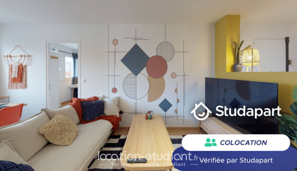 Colocation étudiante T4 &agrave; Toulouse (31500)