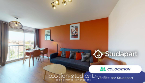Colocation étudiante T5 &agrave; Toulouse (31500)