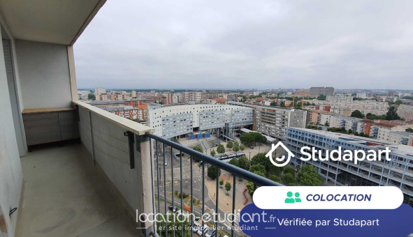 Colocation étudiante T4 &agrave; Toulouse (31500)