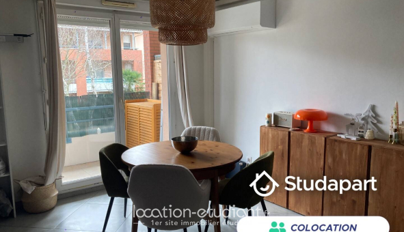 Colocation étudiante T3 &agrave; Toulouse (31500)