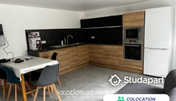 Colocation étudiante Studio &agrave; Tourcoing (59200)
