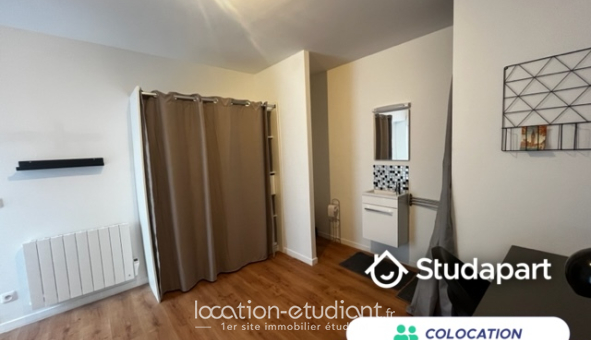 Colocation étudiante Studio &agrave; Tourcoing (59200)