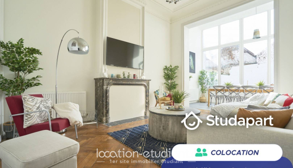 Colocation étudiante Studio &agrave; Tourcoing (59200)