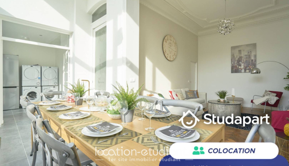 Colocation étudiante Studio &agrave; Tourcoing (59200)