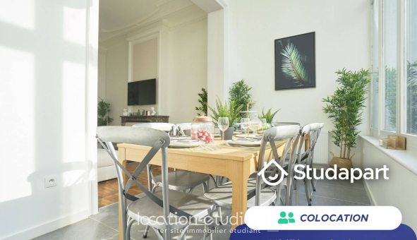 Colocation étudiante Studio &agrave; Tourcoing (59200)