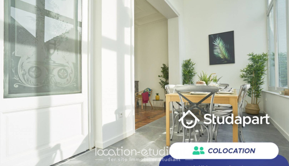 Colocation étudiante Studio &agrave; Tourcoing (59200)