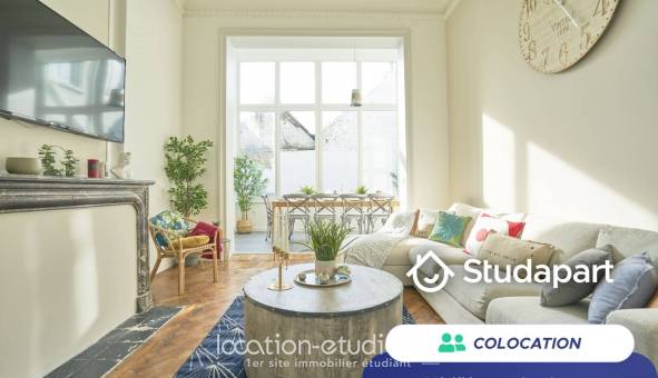 Colocation étudiante Studio &agrave; Tourcoing (59200)