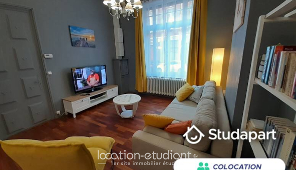 Colocation étudiante Studio &agrave; Tourcoing (59200)