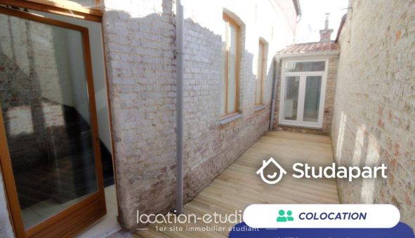 Colocation étudiante Studio &agrave; Tourcoing (59200)