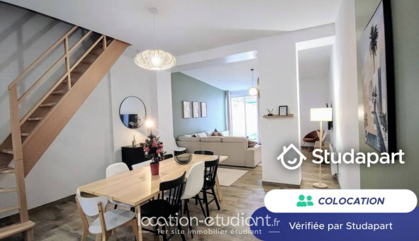 Colocation étudiante Studio &agrave; Tourcoing (59200)